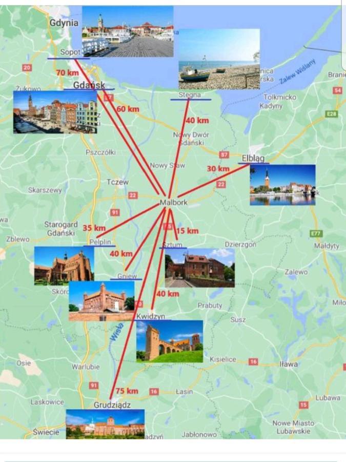 Apartament Przy Ratuszu Malbork Eksteriør billede